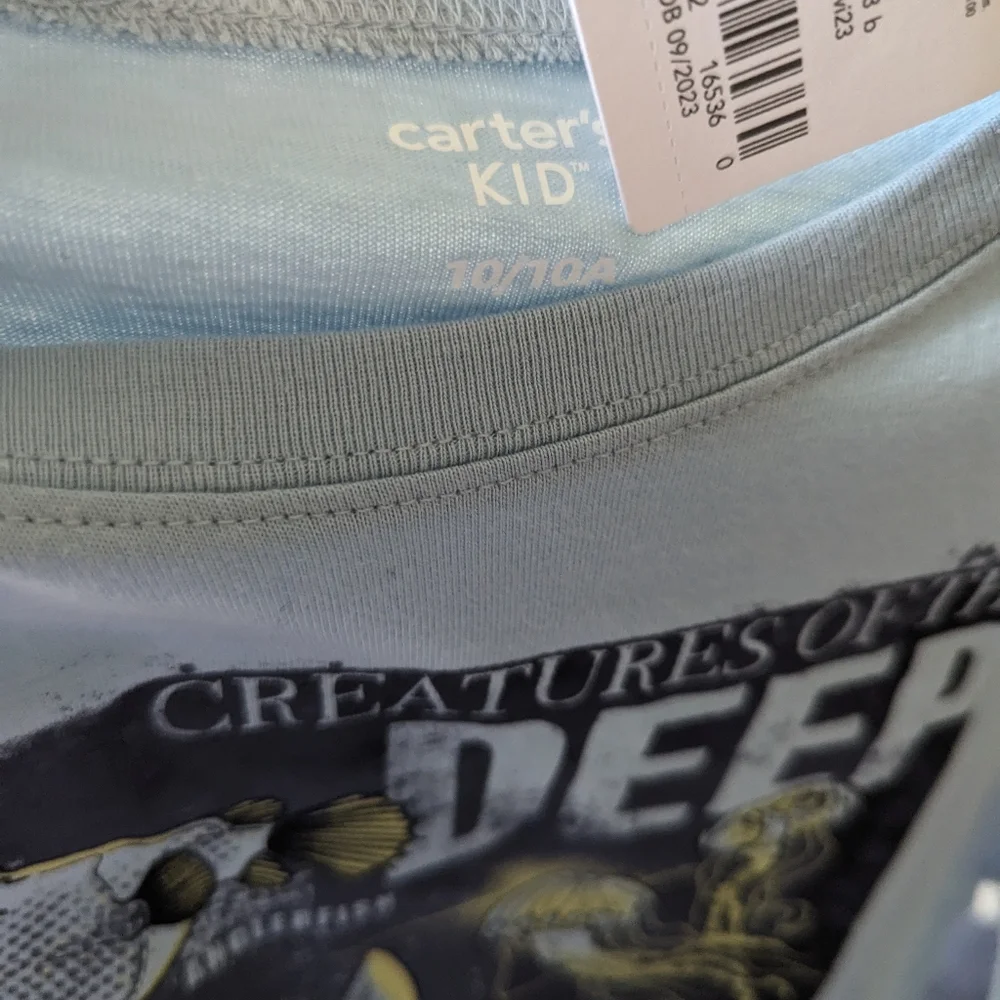 NWT Carter's Boys Long Sleeve T Shirt - Picture 3 of 3